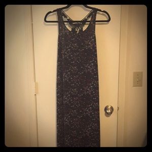 Mossimo lace backing maxi dress